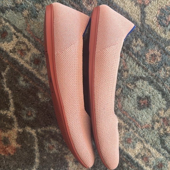 Rothy's light pink and Blue Women's Flats - Picture 7 of 10